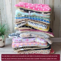 Tapis en Polymères à Double Face pour Animaux de Compagnie, Lit de Couchage Court en Peluche pour Chats, Petits Chiens, Couverture Mignonne pour Animaux de Compagnie, Coussin Chaud pour Chaton, Canapé-Lit pour Chat 6