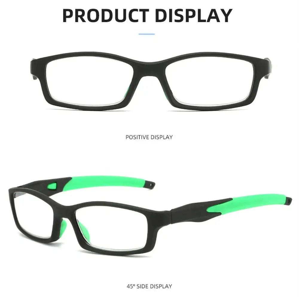 Sport mann Lesebrille tragbare ultraleichte weiche Silikon bein Fernsicht brillen High Definition 1.0 ~ 4,0 Brillen Brille – Detail 7