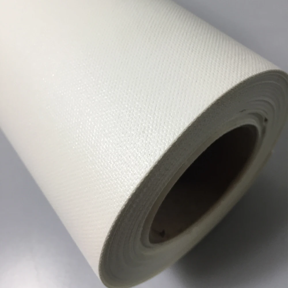 Best quality glossy Waterproof bright white artist grade aqueous polyester inkjet printing canvas for inkjet printer