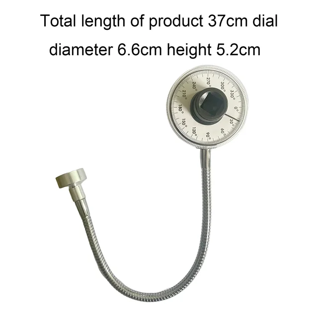 Torque Angle Meter Torque Angle Gauge With 360 Degrees Adjustable Angle 10/ 30 Intervals Professional Auto Mechanics Gauge Tools 6
