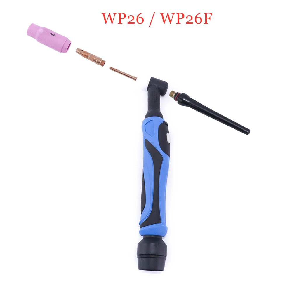 GABRIELLE WP-26F WIG-Schweißbrenner, Flexibler Kopfkörper, Gasgekühlt