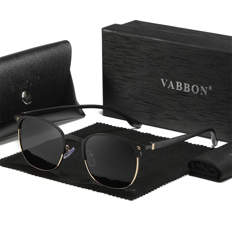 Retro Polarized Sunglasses Classic Large Frame Car Sunglasses 9449