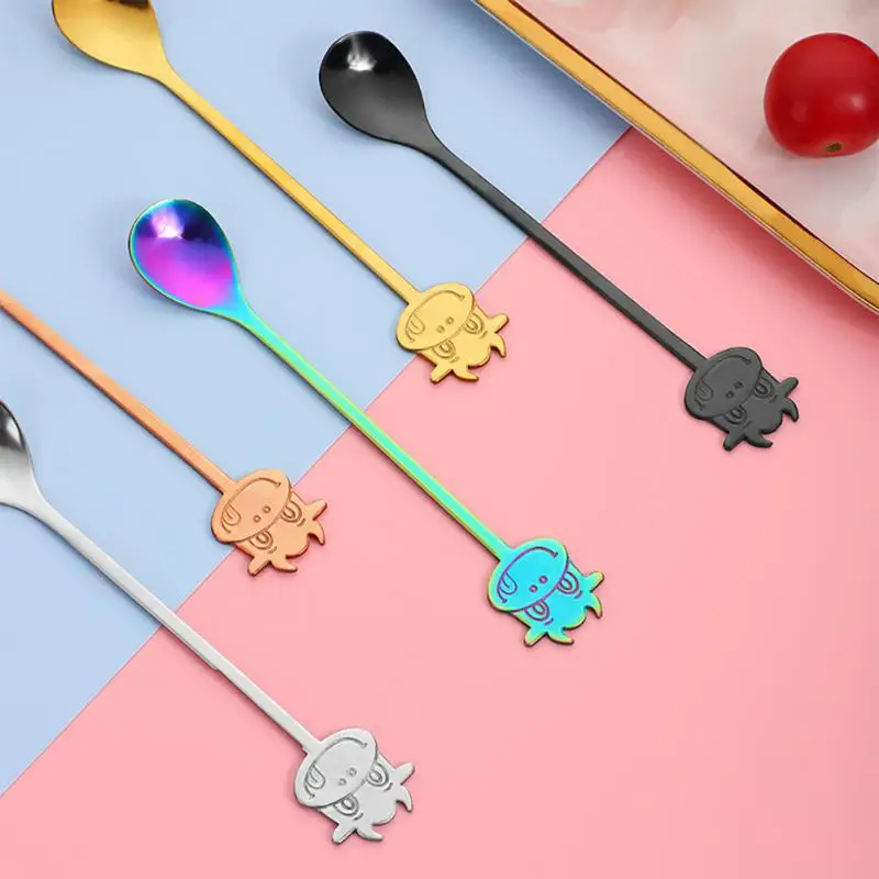 

Dessert Spoon Perfect Gift Cartoon Spoon Versatile High-quality Novelty Coffee Spoons Coffee Lover Bestselling Coffee Spoon