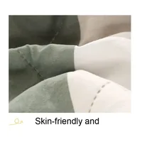 Quilt Washed Cotton Air Condition Thin Comforter Blanket Bedspread for Single Double Queen King Bed Coverlet Plaid Summer 3