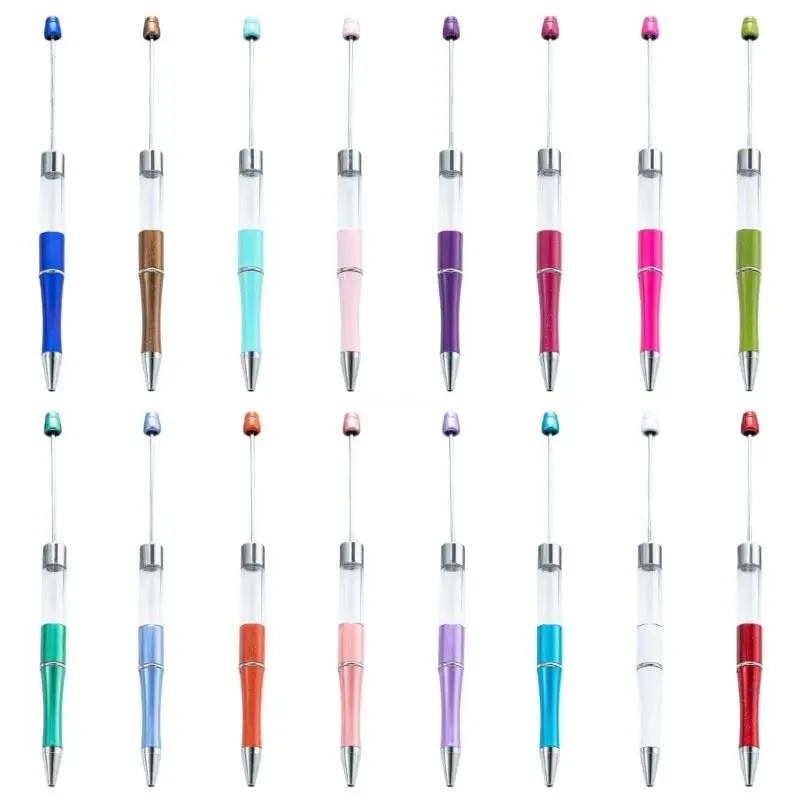 

6x Beadable Ballpoint Pen Bead Pen Bead Rollerball Pen Pen Blank Pen Dropship
