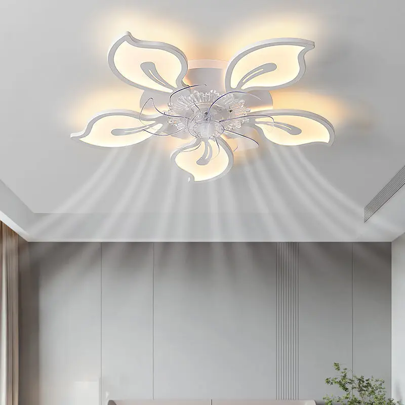 

Ceiling Fan Lights For Living Children's Bedroom Dining Room Fixture Indoor Lighting Remote Control Dimmable Lamps Lustres