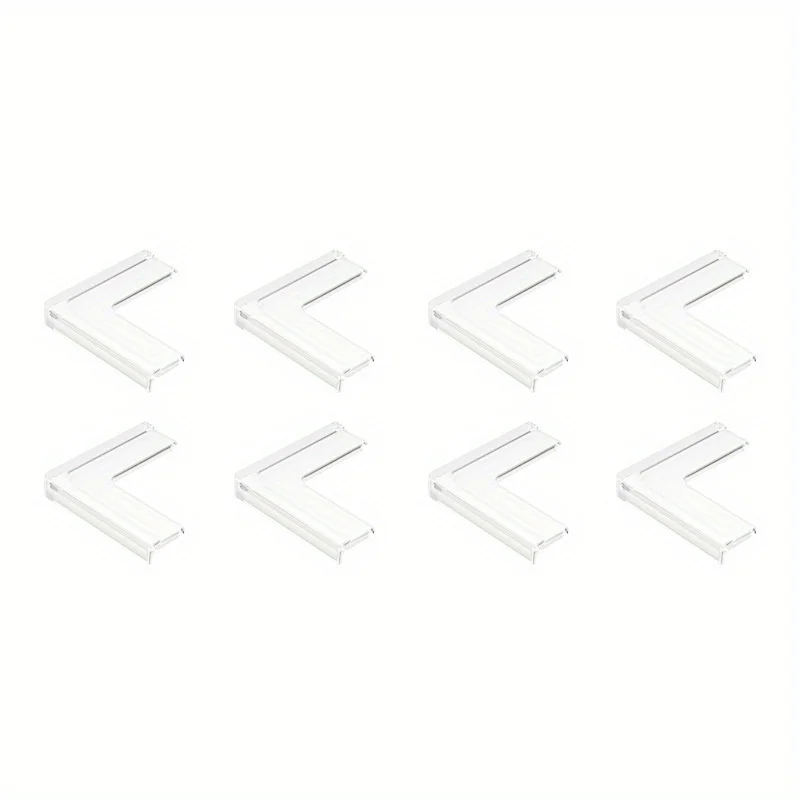 Transparent Anti-collision Angle Table Corner Protection Cover Glass Table Soft Rubber Corner Protector