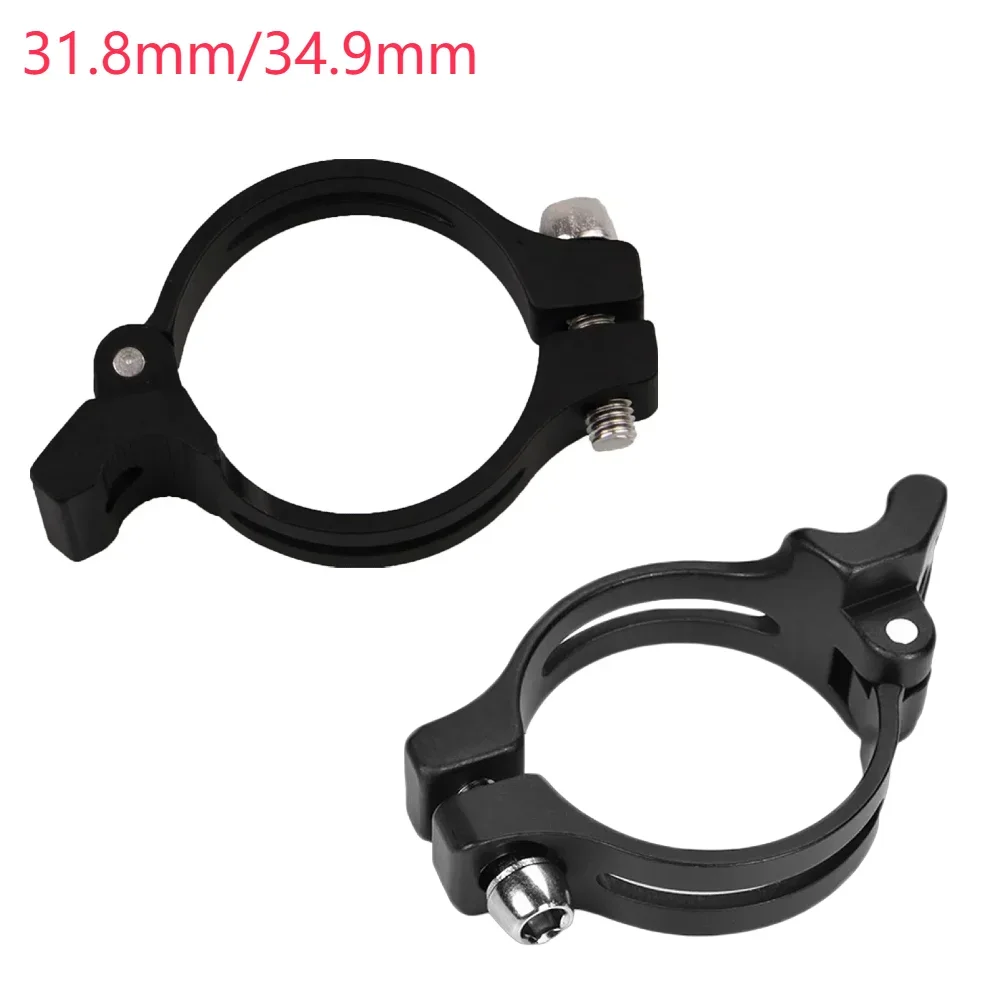 Bike Front Derailleur Braze-On Convertor 34.9mm Clamp Adapter Bike Accessories