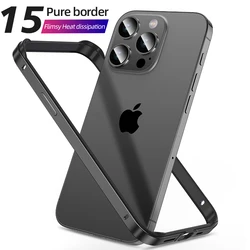 Natural Titanium Gray Bumper Phone Case - Sleek, Durable & Elegant Protection for iPhone 13 (Black)