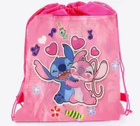 Disney Anime Lilo&Stitch Backpack Drawstring Bag Stitch Party Decorations Gift Bag Kid Birthday Party Baby Shower Supplies Gifts 6