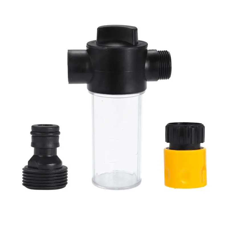 

Car Washer Foam Pot Adjustable Washing Foamer Quick-connect Integrated 3 Levels Knob Foam Lance For Sprayer Watering Cleaning