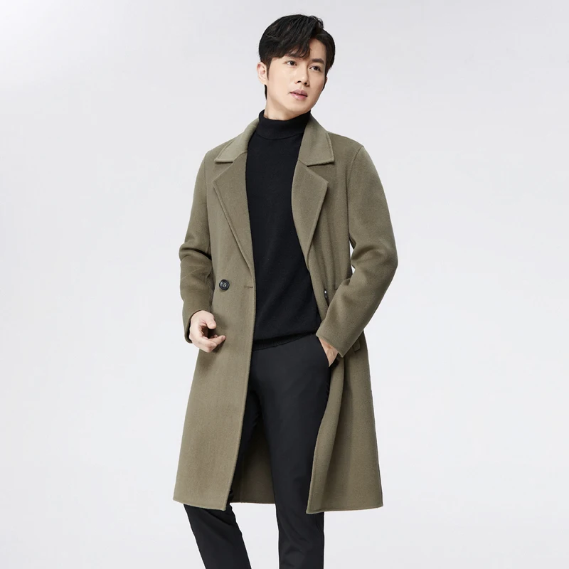 ジャケット・アウター 90s Men's Bigi wool cashmere coat brown Men's Brown Coats & Jackets | Hawes & Curtis