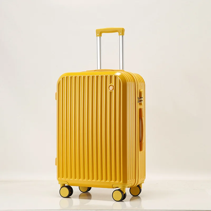 PLUENLI New Luggage Student Live in School Small Fresh Suitcase Portable Boarding Bag Silent Wheel Universal Wheel Trolley