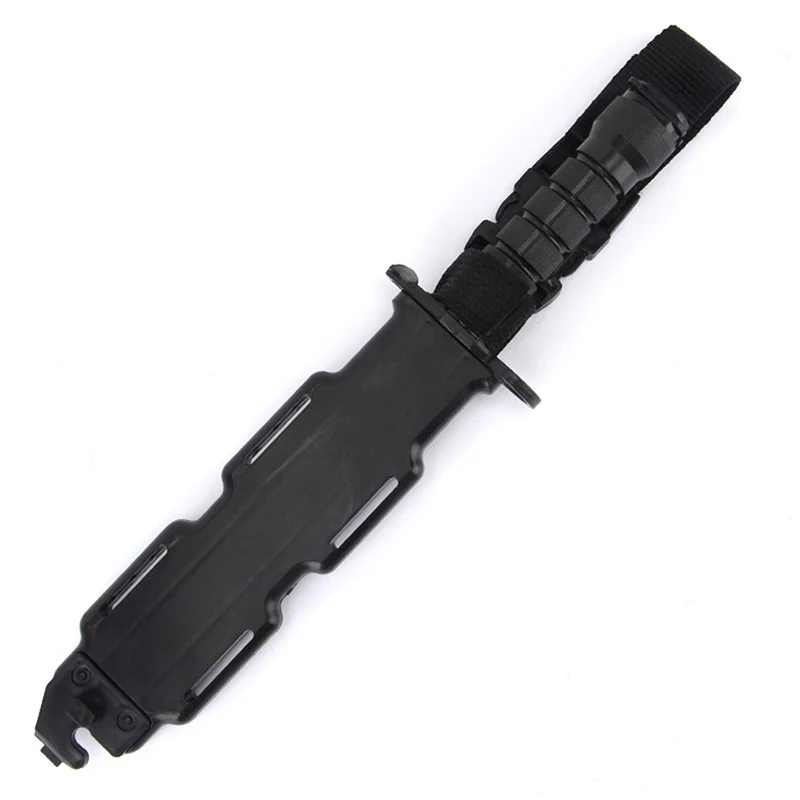 M9 Dagger Model Tactical Rubber Knife CS Game Training Outdoor Multi Tool Toy