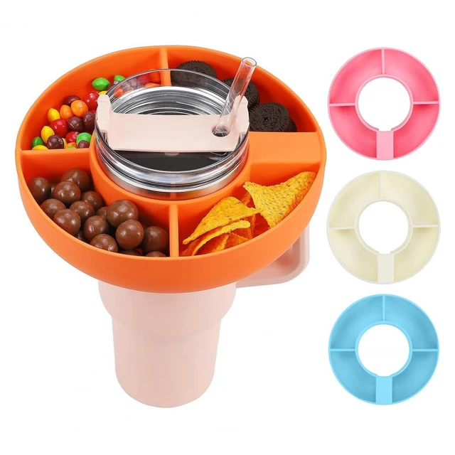 Silicone Snack Ring Snack Container Hollow Food Cup Holder