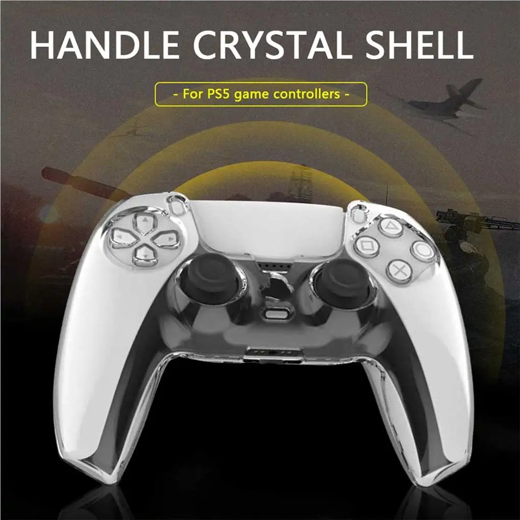 

Game Handle Protection Shell Game Controller for PS5 Crystal Case Transparent PC Wireless Handle Protective Cover