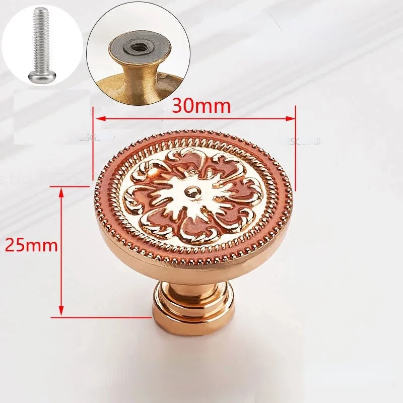 Kitchen Cabinet Knobs Cupboard Door Handles Vintage Wardrobe Furniture Handles Drawer Pulls