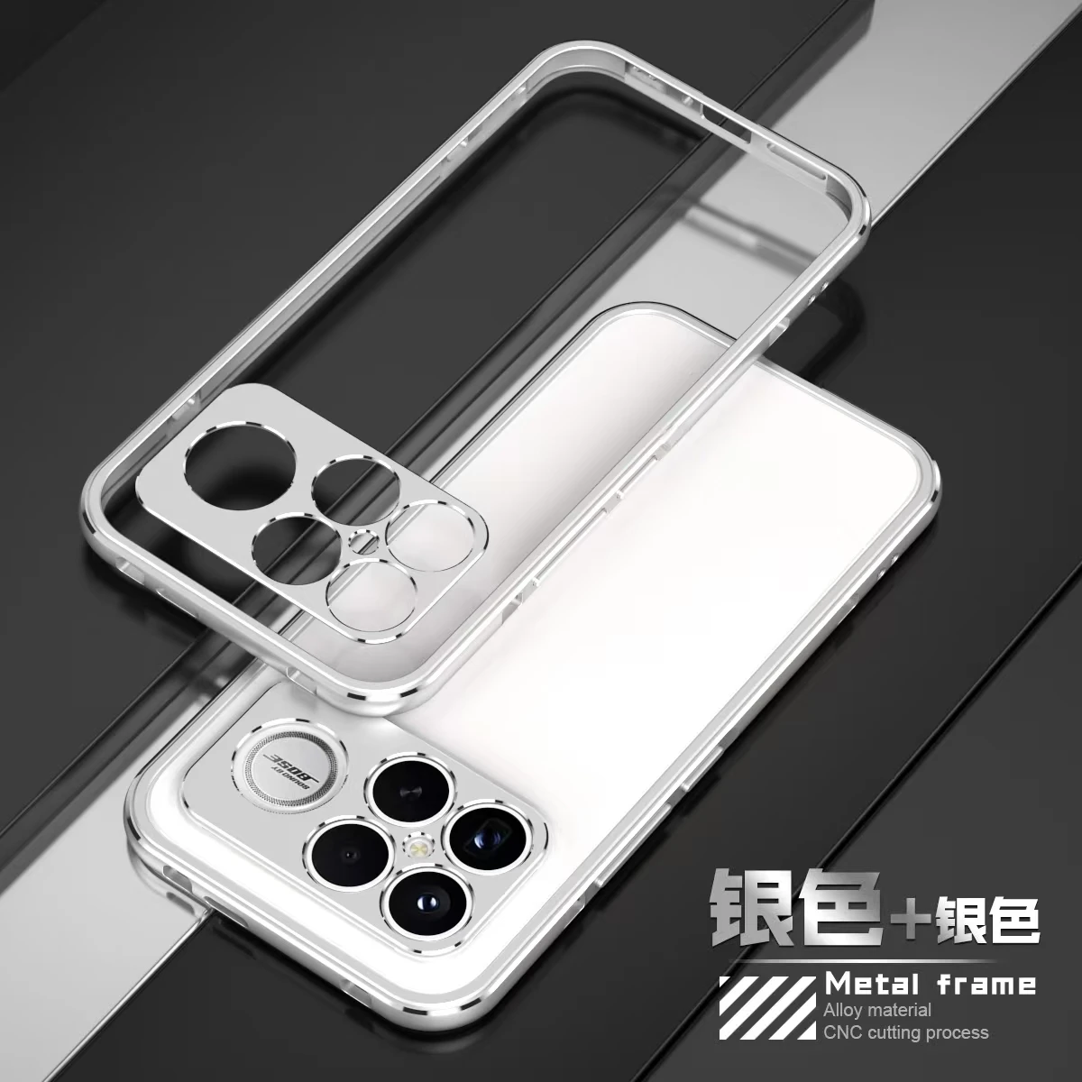 Lightweight Aluminum Alloy Shockproof Case with Heat Dissipation and Drop Protection