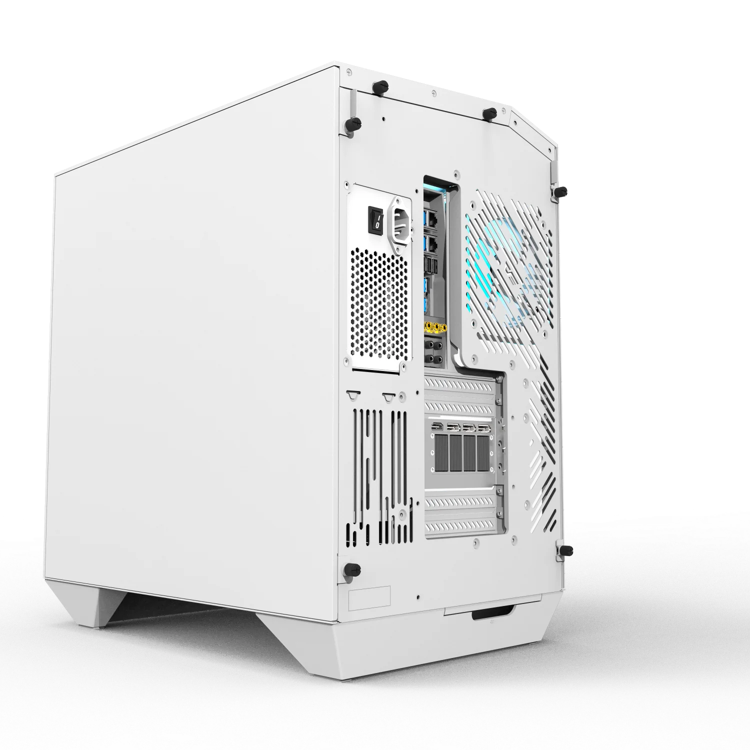 美品 dark Flash DY470 おまけ付き PCケース Darkflash DY470 PC Case ATX Gaming Desktop Computer With 4