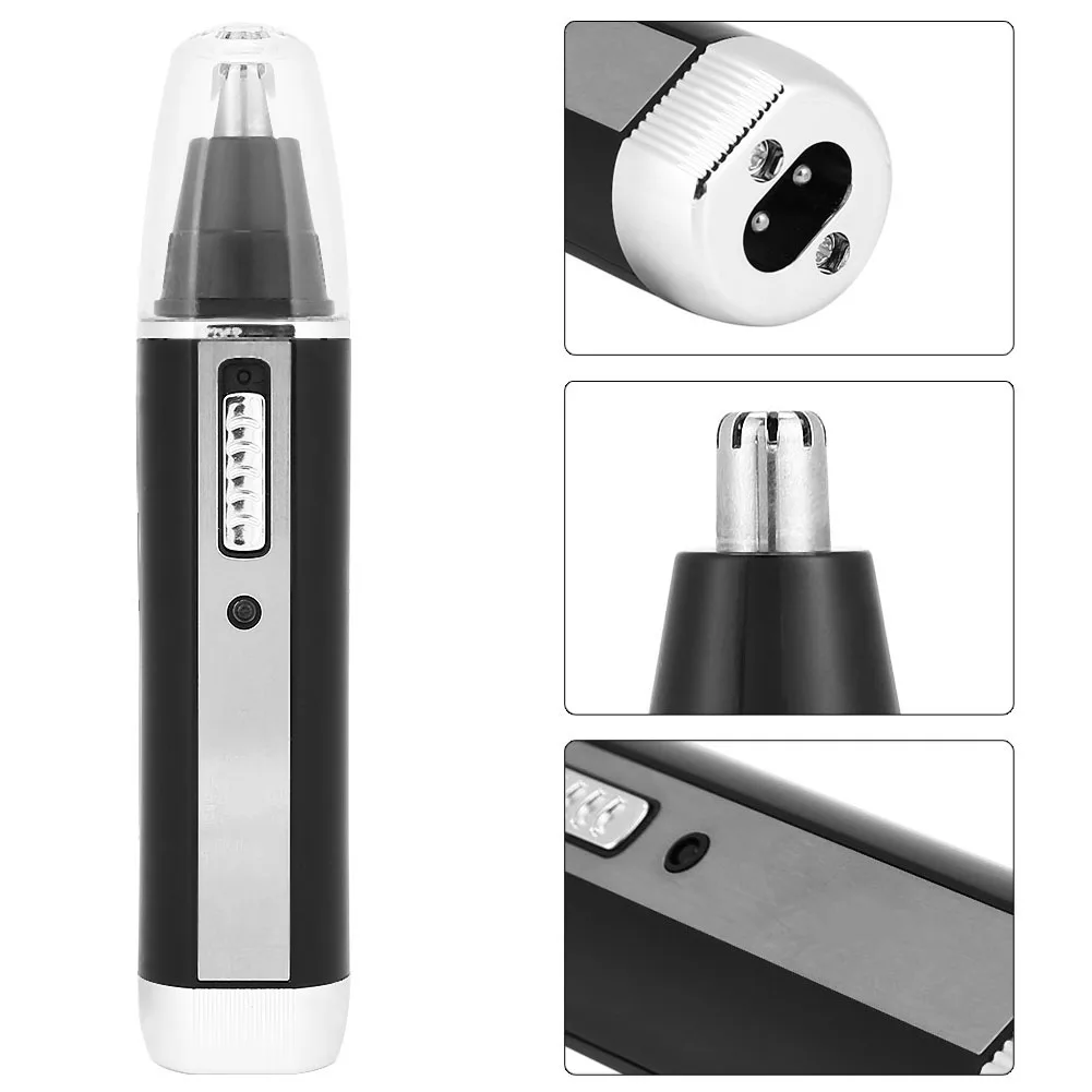 4-in-1 Rechargeable Mens Electric Nose Ear Hair Trimmer Womens trimming sideburns eyebrows Beard Hair Clipper Cut Shaver