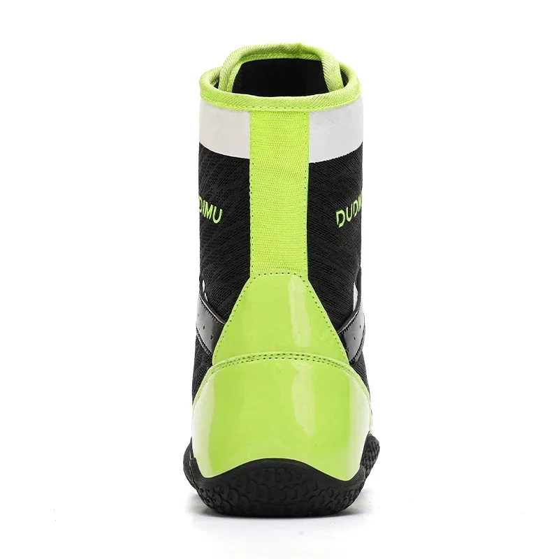 Men Women Wrestling Shoes Boxing Shoes For Couples Non-Slip Gym Man Lace Up Boy Zapatillas Powerlifting