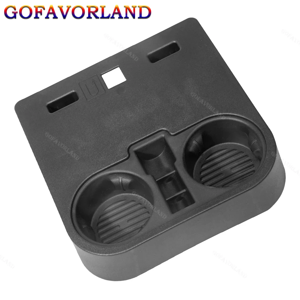 

HC3Z2813562AB HC3Z-2813562-AB Front Center Seat Black Cup Holder Black Plastic For Ford F-150 F-250 F-350 F450