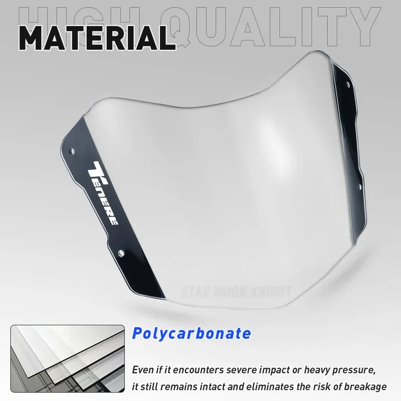 TENERE 2025 Phare Garde Pour YAMAHA Tenere 700 Tenere700 Rallye Accessoires Moto Acrylique Avant Lumière Protecteur Couverture