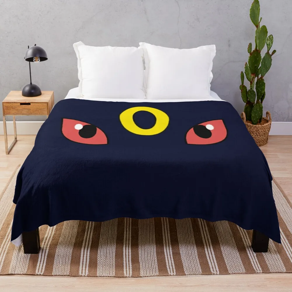 

Umbreon Eyes Throw Blanket anime Picnic Blanket
