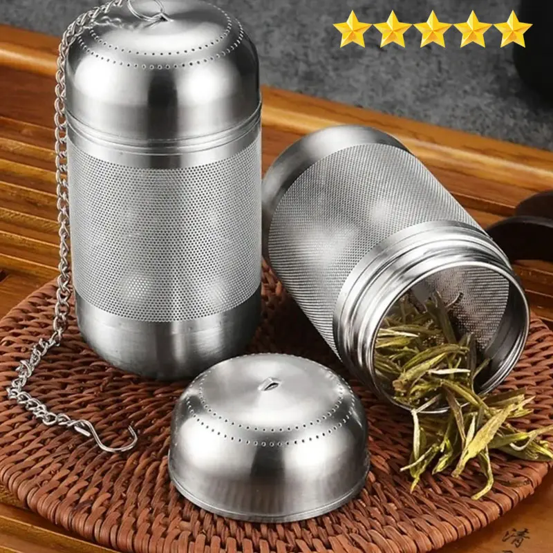 Stainless Steel Tea Infuser Tea Leaves Spice Seasoning Ball Strainer Teapot Fine Mesh Coffee Filter
