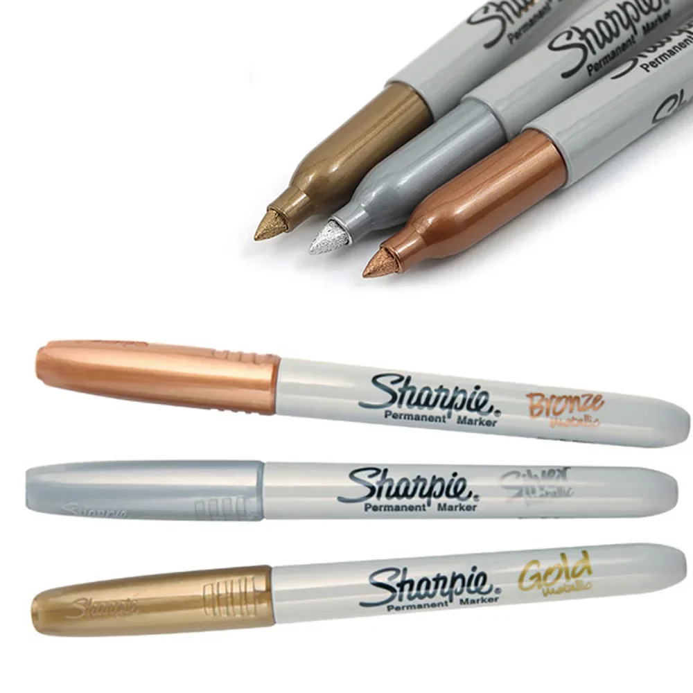 12pcs Sharpie Metallic Permanent Marker 39100 Industrial