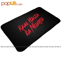 Real Hasta La Muerte Anuel Aa Album Mat Rug Carpet New Doormat Mat Floor Welcome Mat Light Luxury 1