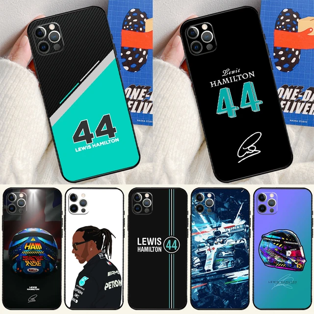 Custodia Lewis Hamilton F1 44 per iPhone 13 12 Mini SE 2020 SE 2022 6S 7 8  Plus X XR XS Max 11 12 13 14 Pro Max Capa _ - AliExpress Mobile