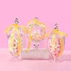 Transparent Glass Candy Jar Storage Tank Food Container Organizer Storage Bottle Decorative Jar Candy Box Dried Fruit Box Gift 2