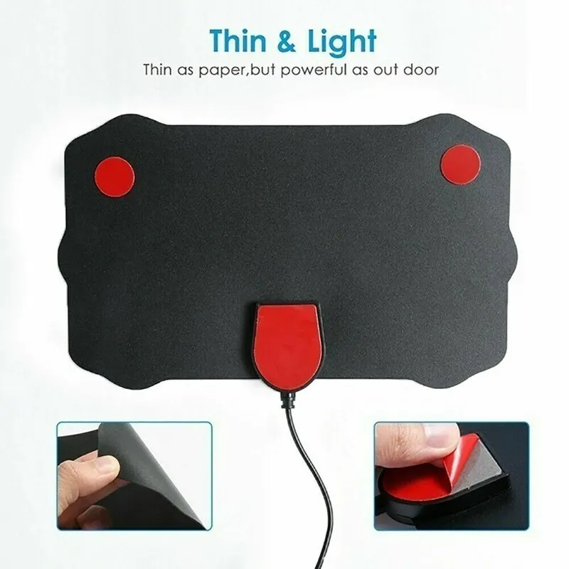 Upgraded 4K Indoor Digital TV Antenna Full HD HDTV Antena DVB-T/T2 DVBT2 Cable TV Antena 5000 Miles UHF VHF DTV Antennas Aerial