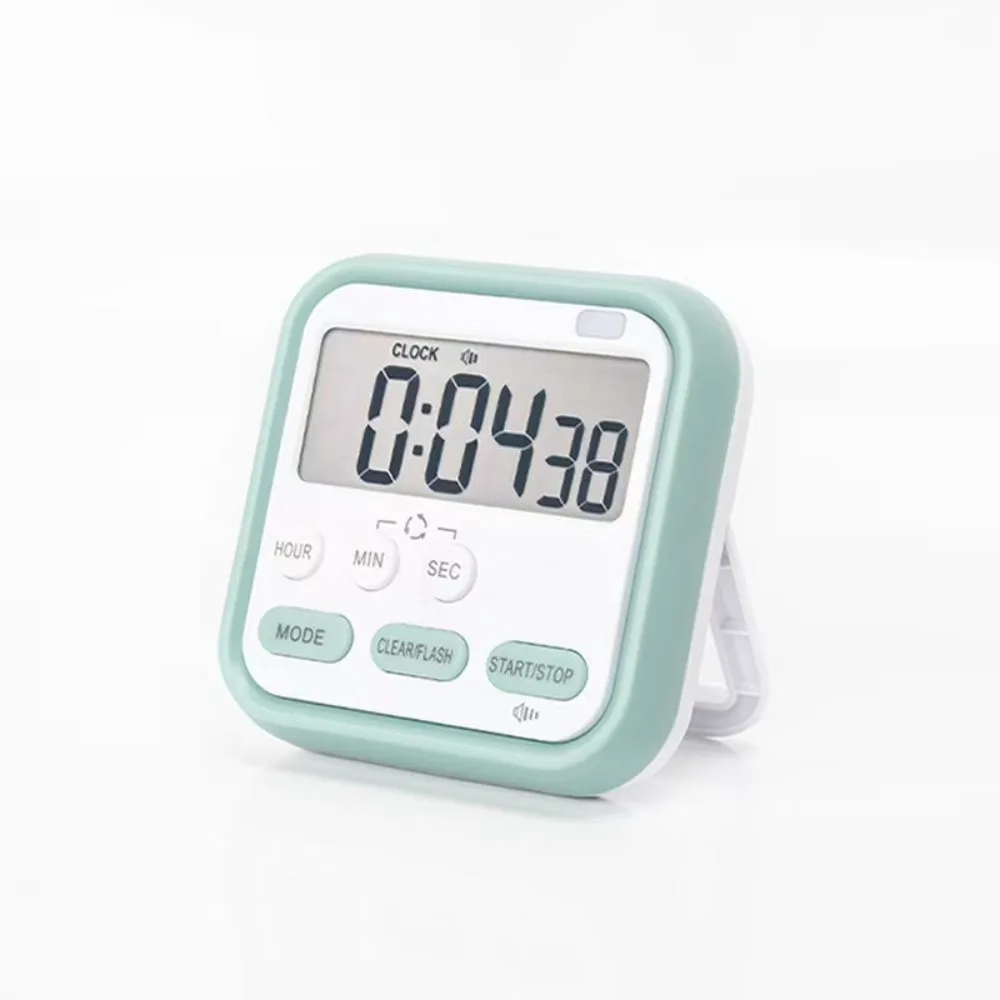 Adjustable Volume Digital Kitchen Timer with Multifunctional Display
