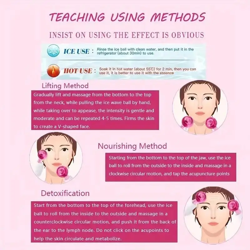 LCE Facials Cooling Globes For Face