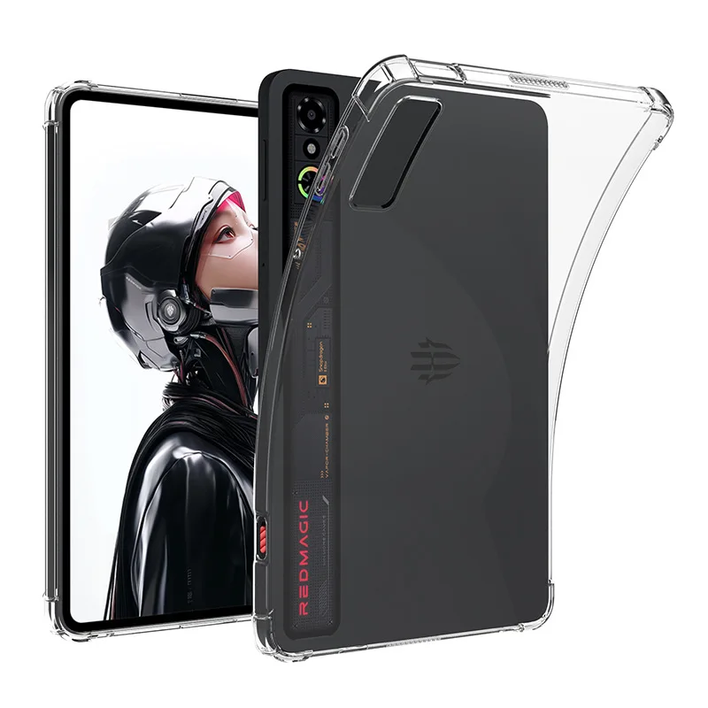 Slim Airbags Shockproof Clear TPU Tablet Case - 9.06 Back Cover