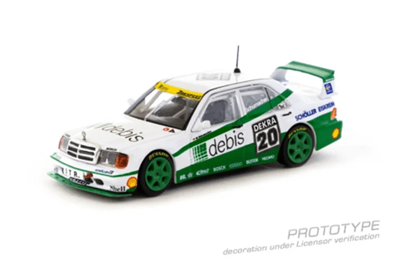 

PreSale Tarmac Works 1:64 190 E 2.5-16 Evolution II DTM 1991#20 Die-Cast Car Model Collection Miniature