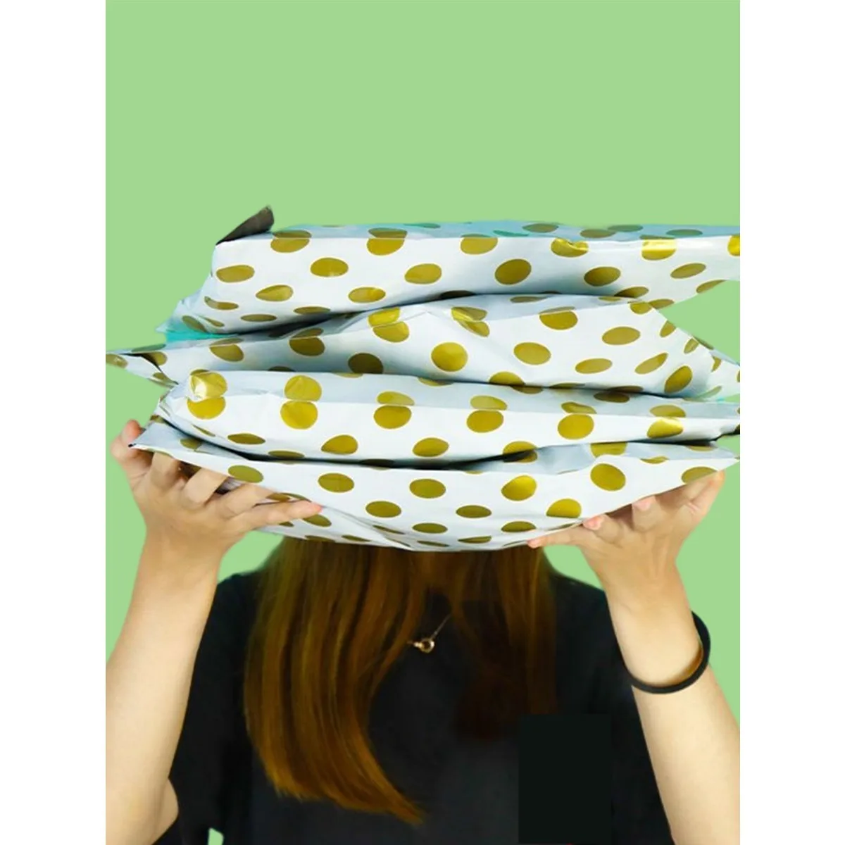 Poly Mailer 10x14inch 10Pack Shipping Bags for Clothing,Strong Thick and Self Adhesive Mailing Bags Cute Packaging Bags For Gift