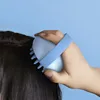 Silicone Scalp Massager Shampoo Brush Washing Shower Hair Massager Clean Brush Bath Shower Hair Cleaning Comb Massager For Head 3
