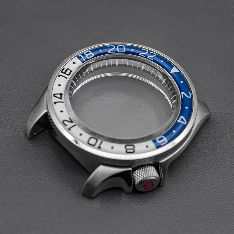38mm Colorful bezel insert Seiko SKX007 SRPD Watch case Resin Ring Fit Seiko SKX007 SRPD NH35 NH36 Men Watch Cases Parts