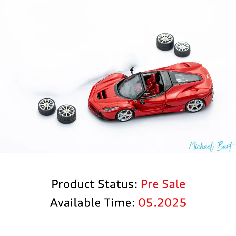 1:64 Street Buster ラフェラーリ F150 エンジンフード開閉 Street Buster 1:64 LaFerrar (F150) Red Coupe Diecast Model