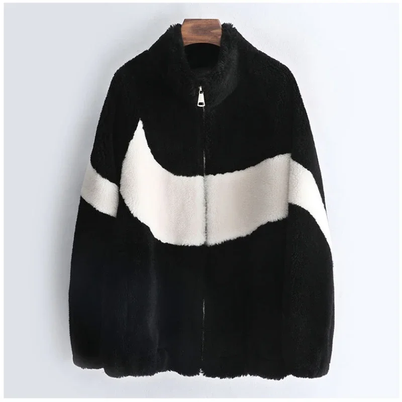 Autumn Winter Women\'s Coats Sheep Shearing Coat Women Clothing Casual Wool Coat Korean Warm Female Fur Jacket Casaco Feminino Lq