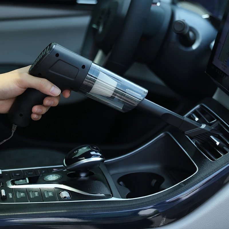 A2 Car Mounted Strong Suction Vacuum Cleaner For Small Cars, 12V Direct Plug-in High-power Car Vacuum Cleaner