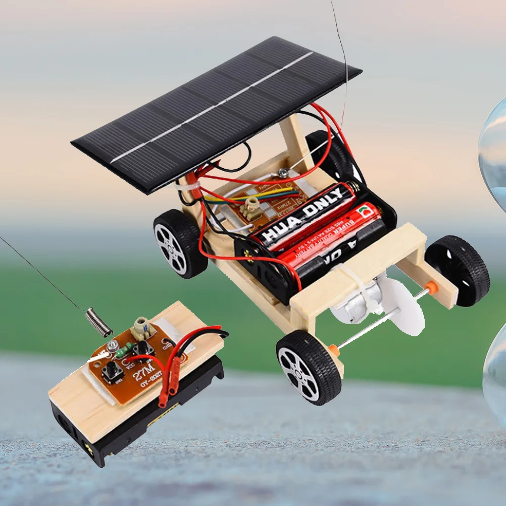 

Wooden Solar Car Model Kits to Build, Car, Educational Science Kits for Kids Age 8- 12, 3D Puzzles Toys for Boys