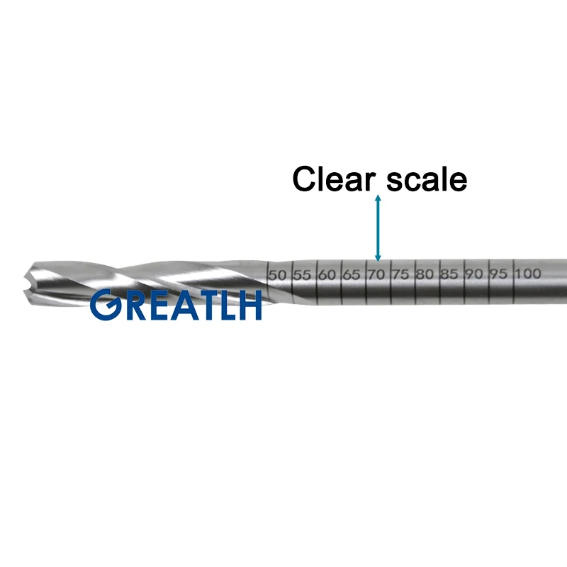 GREATLH Tibia Cannulated Drill Bits Tibia Intramedullary Nail Cannulated Drill Bit Medullary Cavity Expander Orthopedic Tool