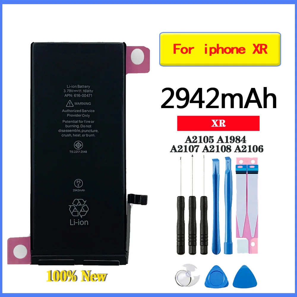 

Аккумулятор высокой емкости для IPhone XR A2105 A1984 A2107 A2108 A2106