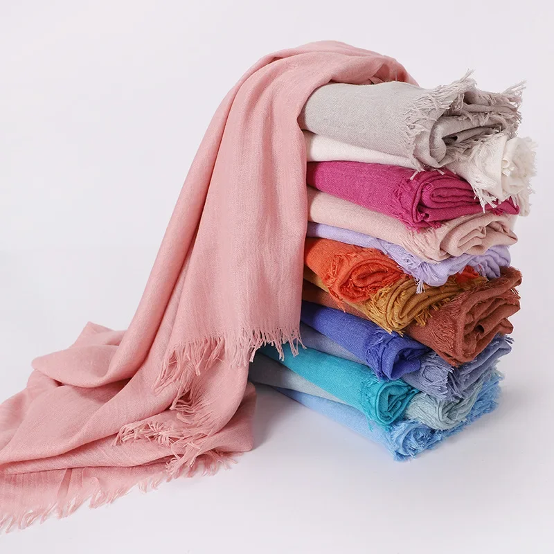 Women Scarves Chiffon Cotton for Ladies