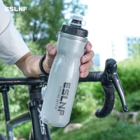 ESLNF Bicycle Water Bottle 710ML PP5 Plastic For Outdoor Running Climbing Sports Squeeze Mug Cycling Kettle Portable Bike Cup 6