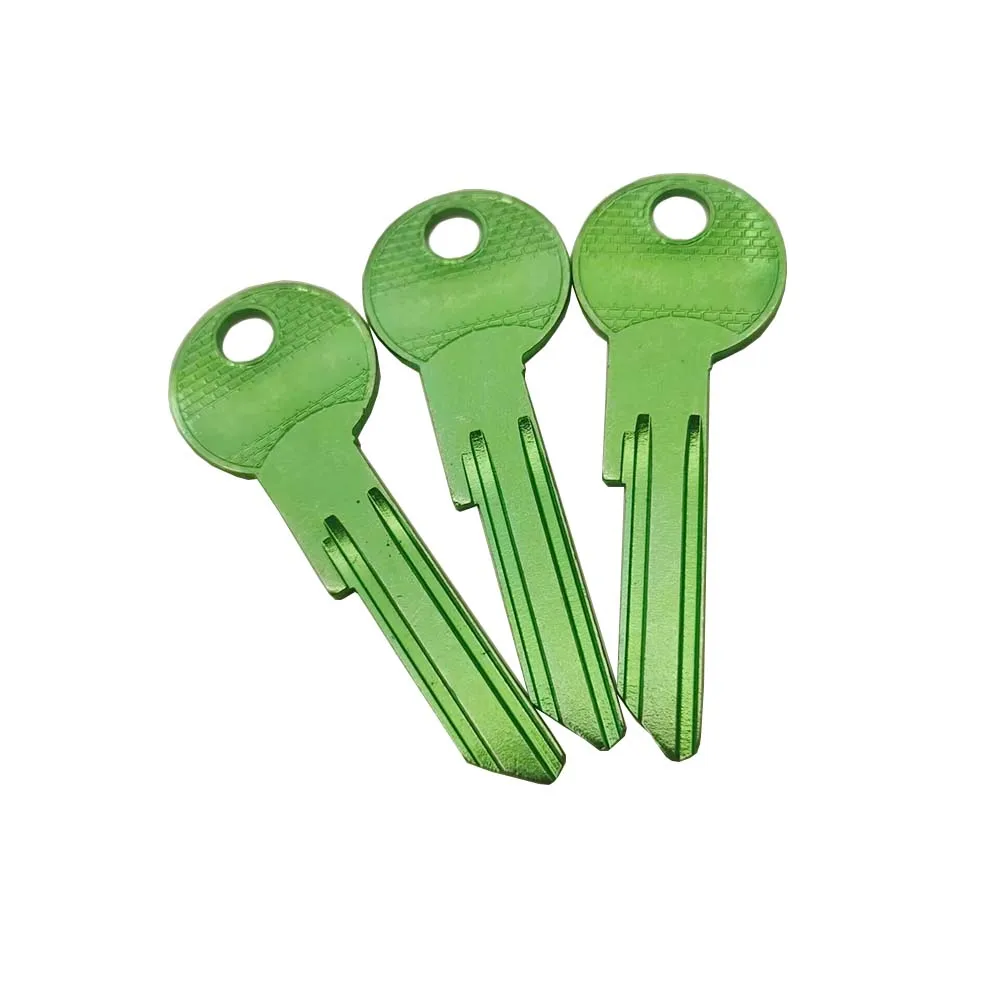 25PCS JS1640 Applicable import lock F85 color alloy key blank home key blank color random delivery